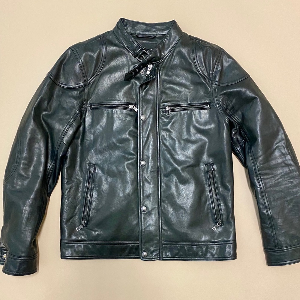 Banana Republic Leather Moto Jacket